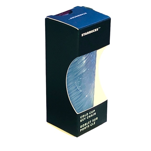 Starbucks ice blue cup keychain and it really opens❤️ NEW IN BOX - Picture 3 of 12